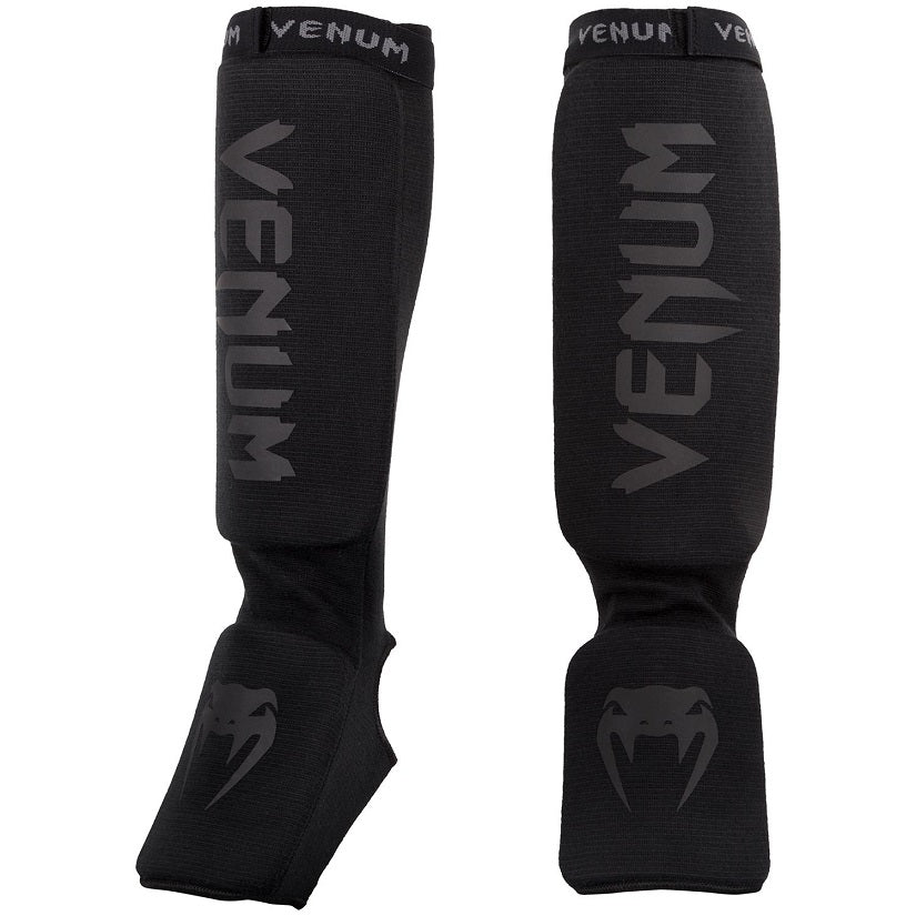 Venum® "Kontact" Black/Black ščitniki za golenico in nart