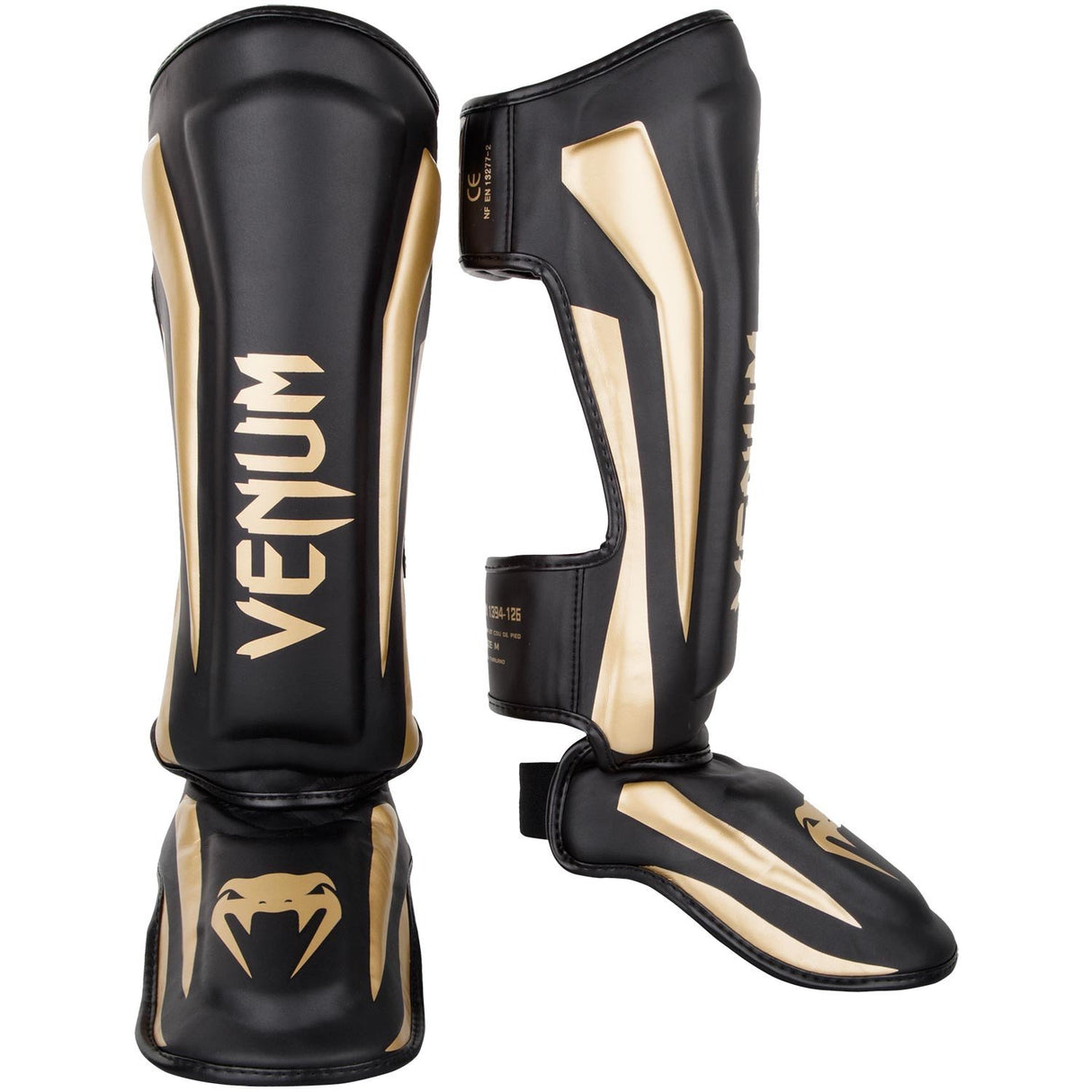 Venum Elite Black/Gold ščitniki za golen in nart