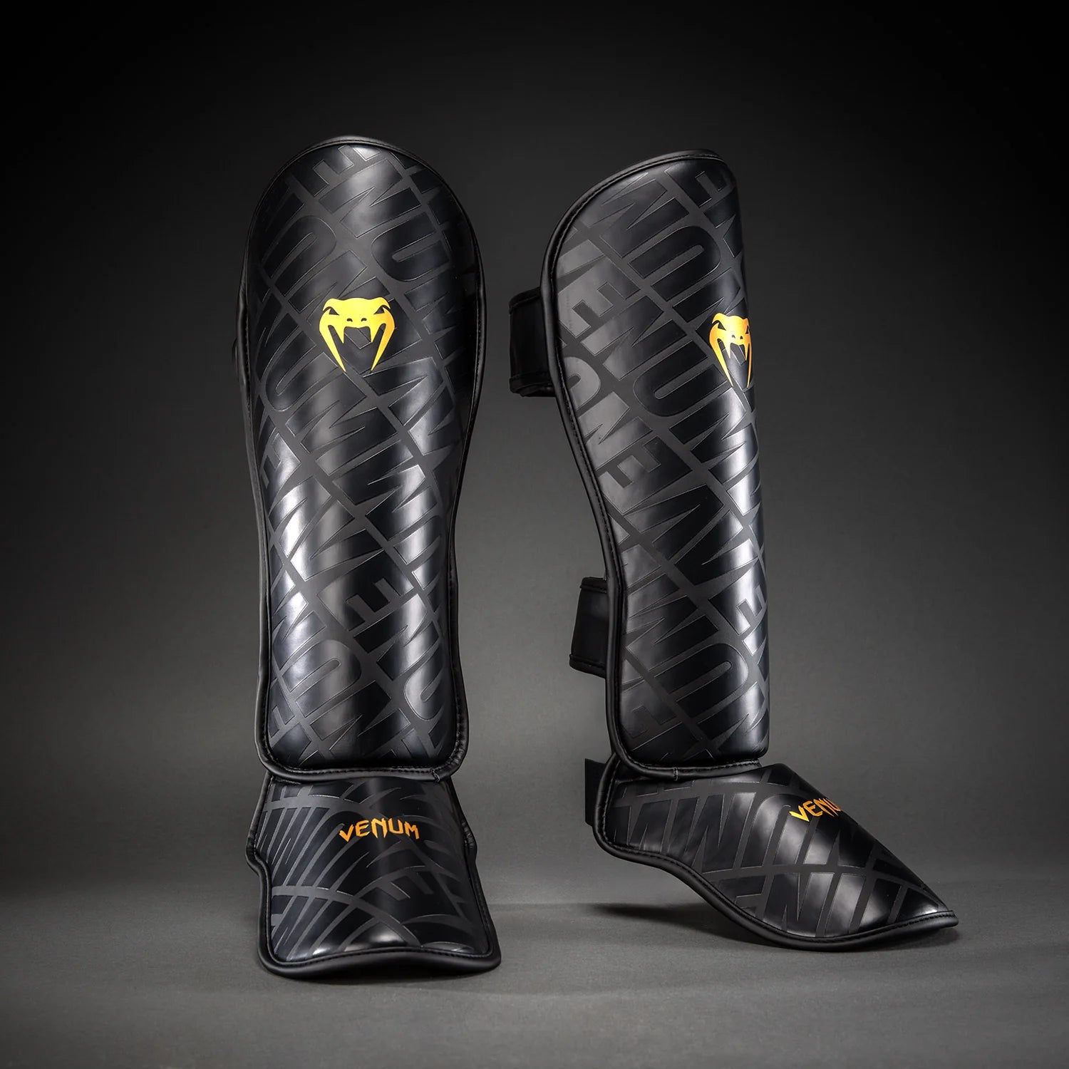 Venum Contender 1.5 XT 3D Black/Gold štitnici za potkoljenicu i stopalo
