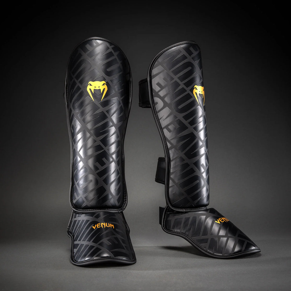 Venum Contender 1.5 XT 3D Black/Gold štitnici za potkoljenicu i stopalo