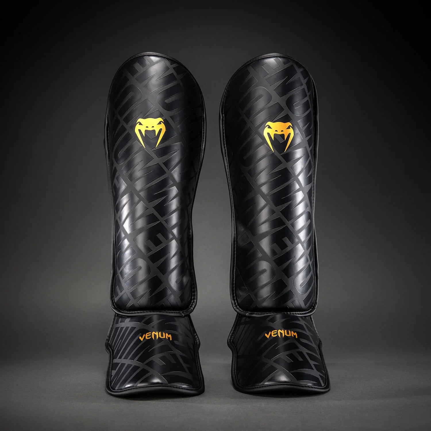 Venum Contender 1.5 XT 3D Black/Gold štitnici za potkoljenicu i stopalo