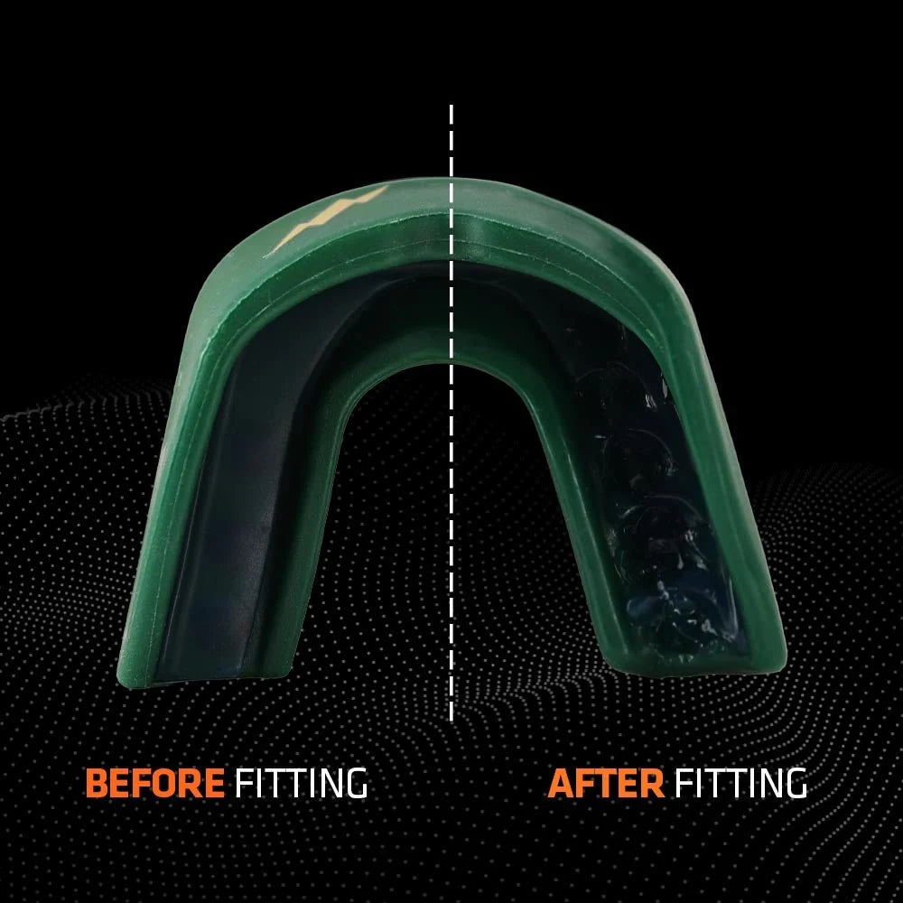 Shock Doctor Gel Strike Speed Green Mouthguard