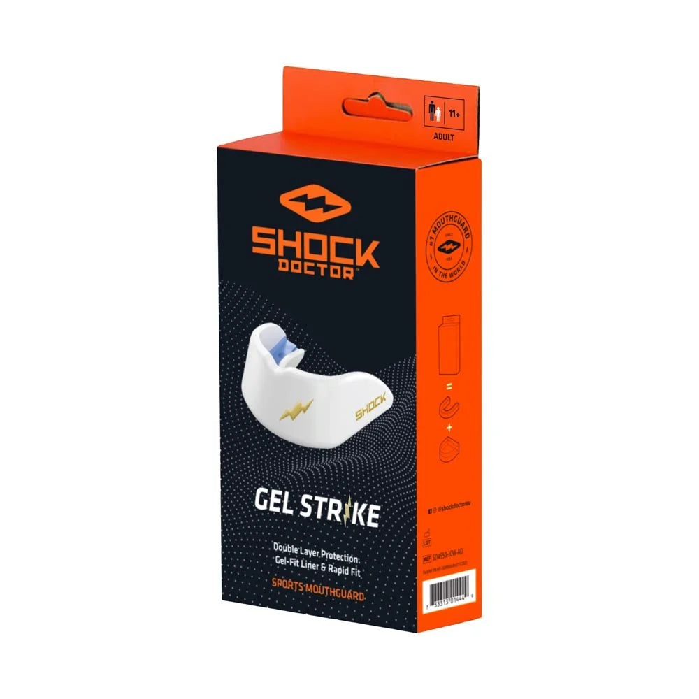 Shock Doctor Gel Strike Ice White štitnik za zube