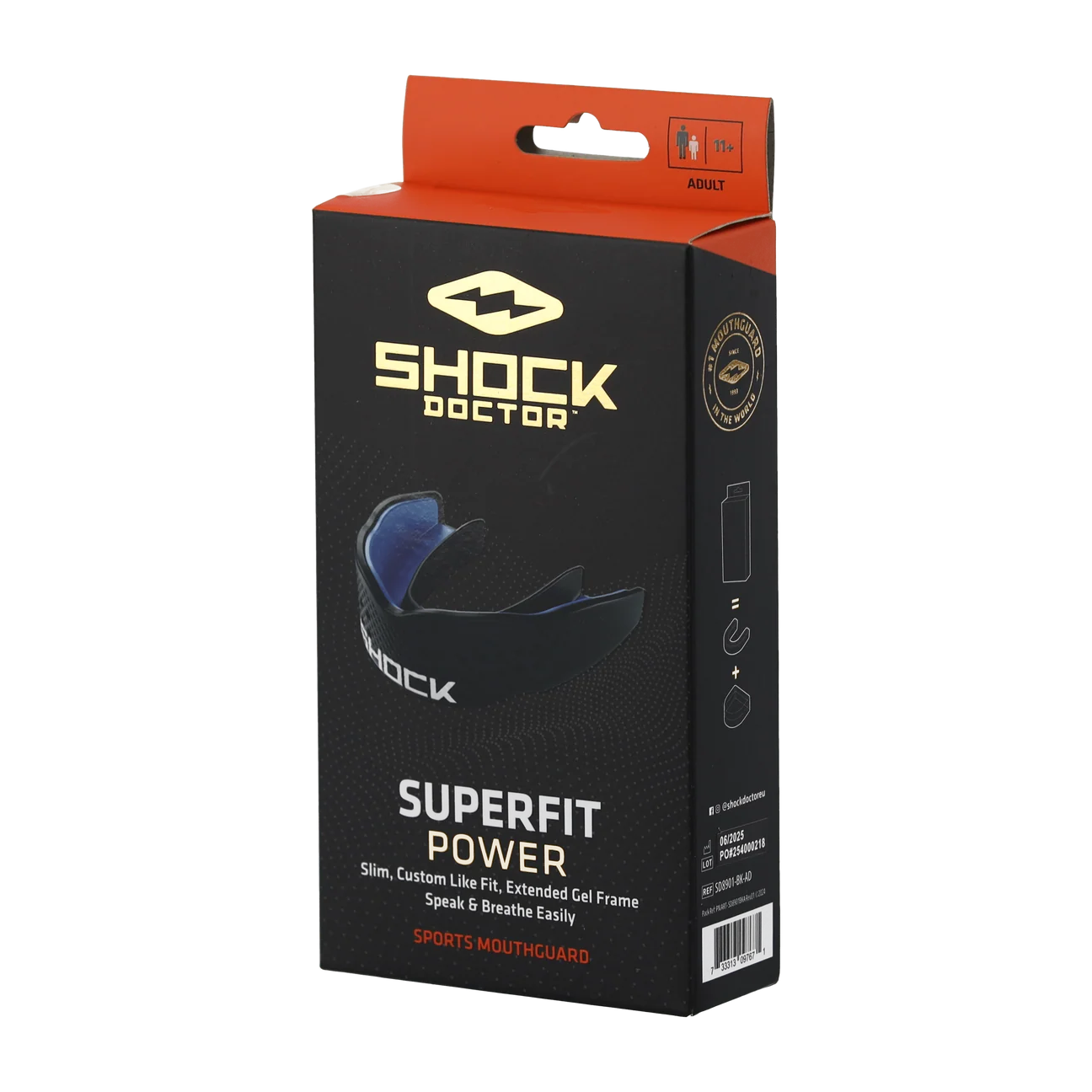 Shock Doctor SuperFit Power Black štitnik za zube