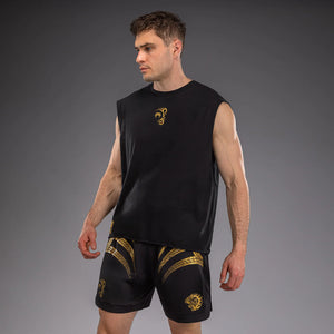 Venum x Mike Tyson Tiger Black/Gold Majica brez rokavov