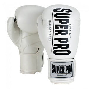 Super Pro Combat Gear Champ White/Black rokavice
