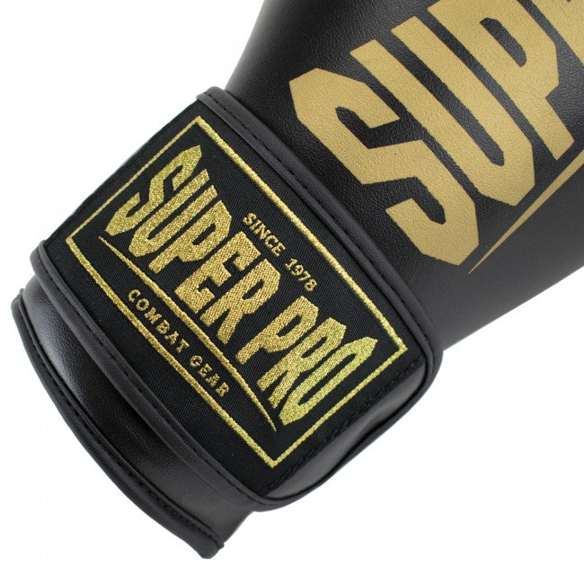 Super Pro Combat Gear Champ Black/Gold rokavice