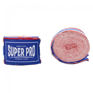 Super Pro Combat Gear Red/White/Blue bandaže