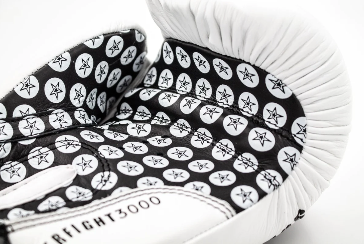 Top Ten Superfight Stars White/Black rokavice