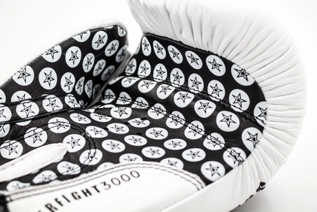 Top Ten Superfight Stars White/Black rokavice