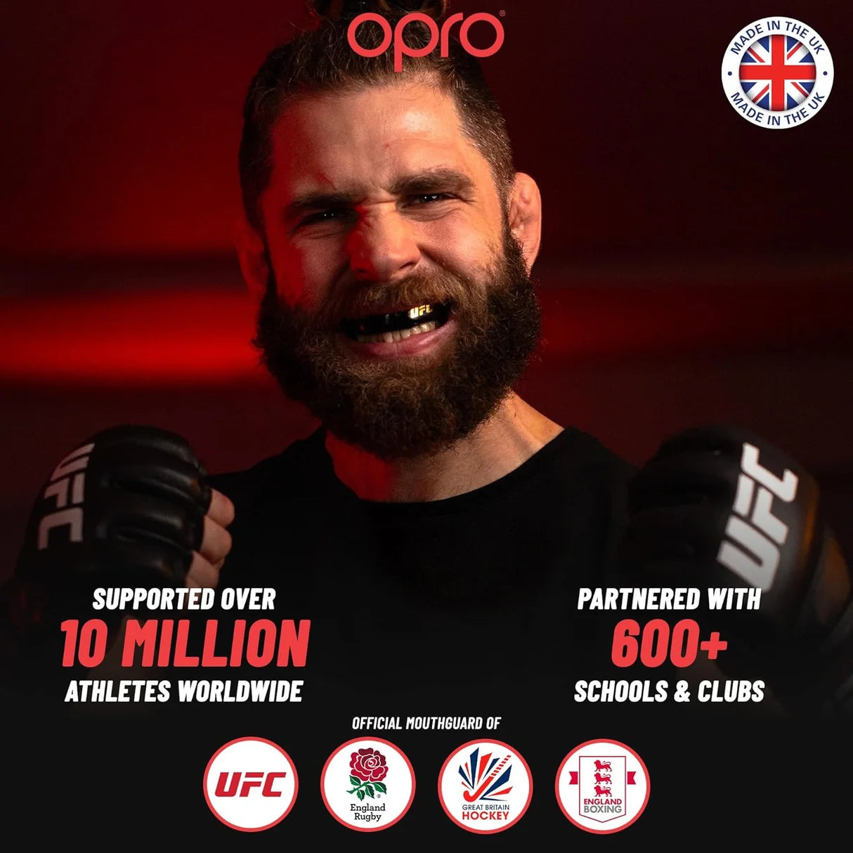 OPRO UFC Bronze level Black ščitnik za zobe