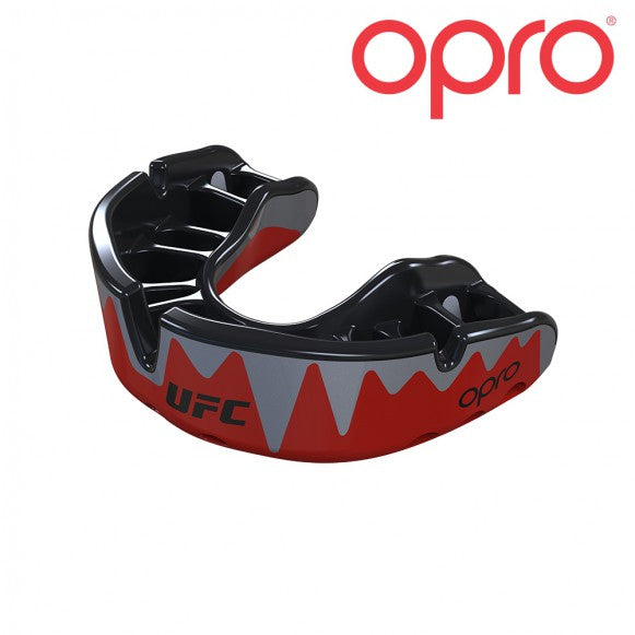 OPRO UFC Platinum level Red/Metal Black ščitnik za zobe