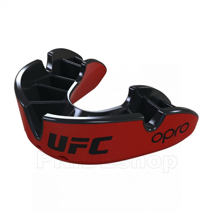 Otroški OPRO UFC Silver Level Red/black ščitnik za zobe