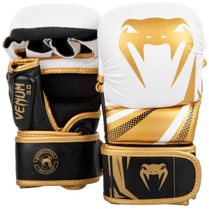 Venum Challenger 3.0 White/Black Gold rokavice MMA za sparing