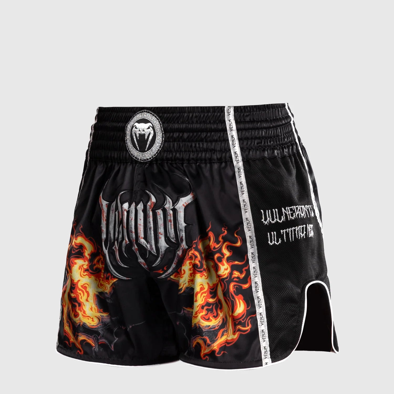 Venum Gladiator 5.0 Black/Neon Orange Hlačke Za Tajski Boks