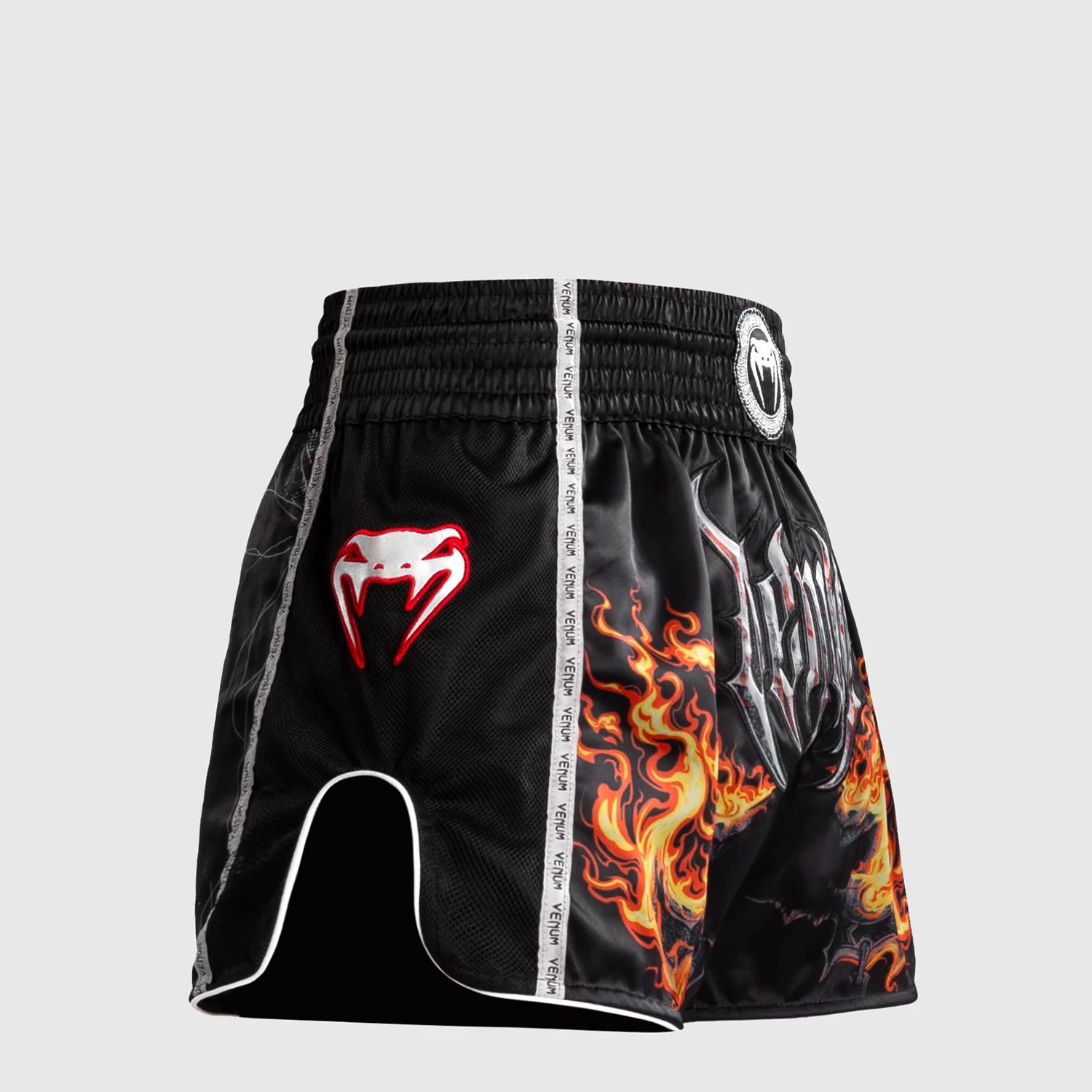Venum Gladiator 5.0 Black/Neon Orange Hlačke Za Tajski Boks