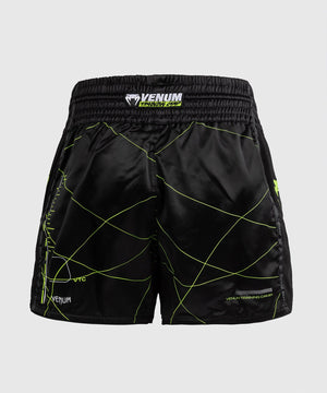 Venum Training Camp 4.0 Black/Neo Green Hlačke Za Tajski Boks