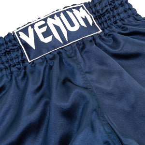 Venum Muay Thai Classic Navy Blue/White hlačke za tajski boks