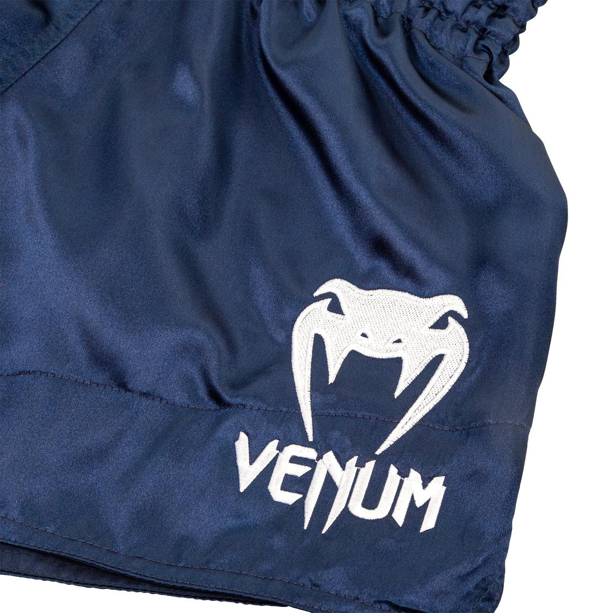 Venum Muay Thai Classic Navy Blue/White hlačke za tajski boks