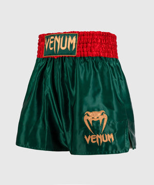Venum Muay Thai Classic Deep Forest Green hlačke za tajski boks