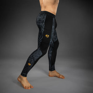 Venum x Chimaev Black/Grey dolge pajkice