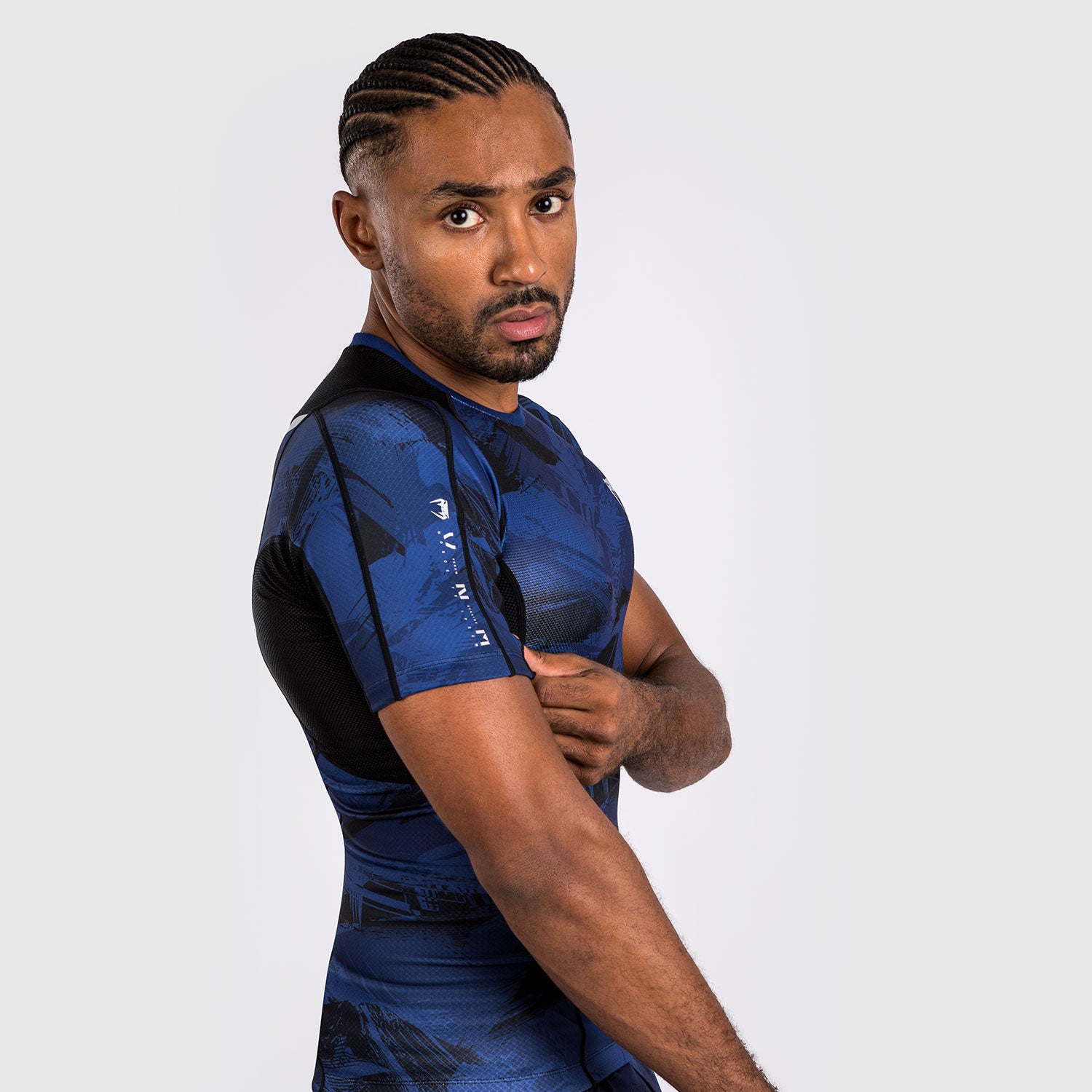 Venum Electron 3.0 Navy rashguard kratki rokavi