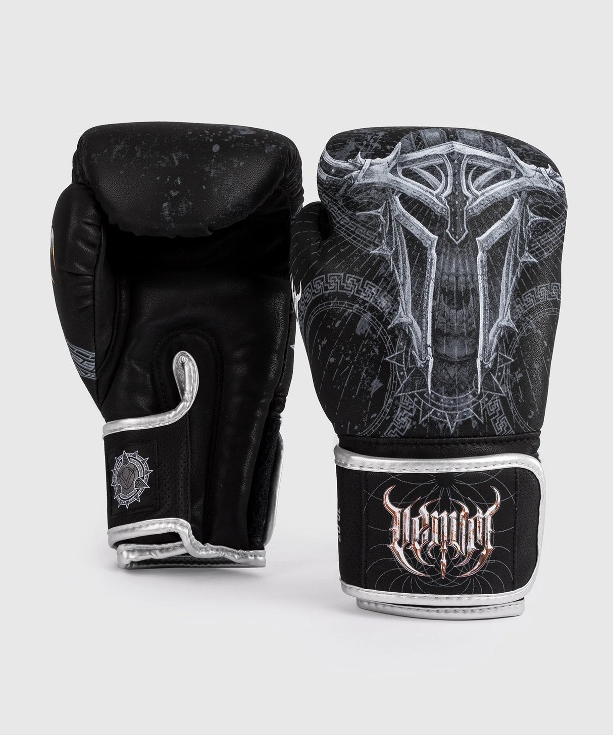 Venum Gladiator 5.0 Black/Silver Rokavice Za Boks