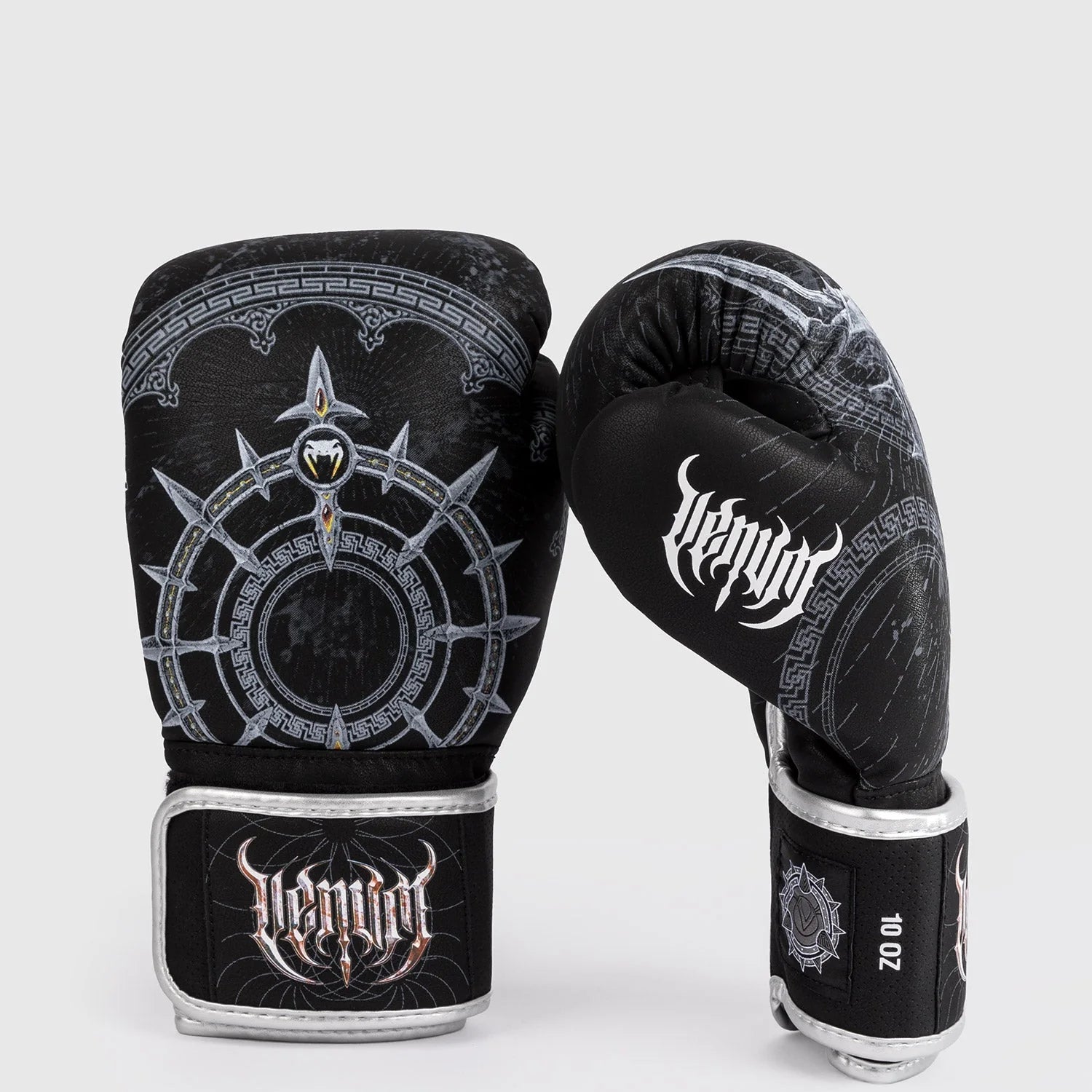 Venum Gladiator 5.0 Black/Silver Rokavice Za Boks