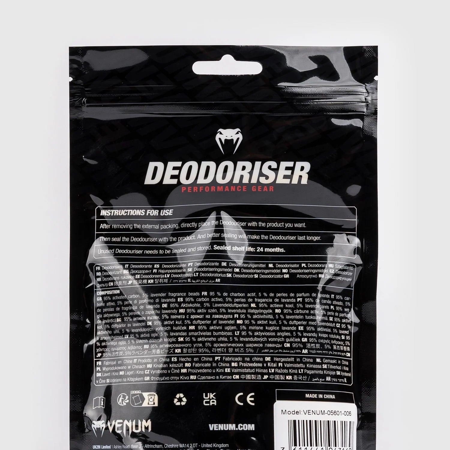 Venum Kontact Lemon vrečke proti neprijetnim vonjavam