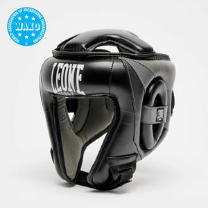 Leone 1947 CS446 WAKO Approved Black čelada