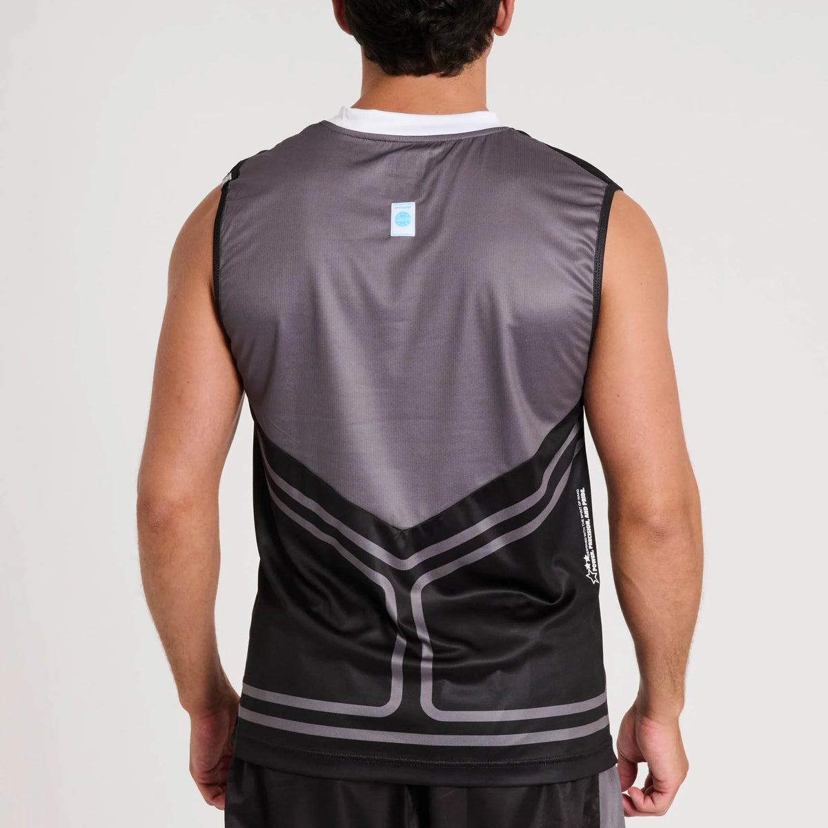 Leone 1947 AB995 WAKO Black Sleeveless T-shirt