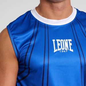 Leone 1947 AB995 WAKO Blue Sleeveless T-shirt