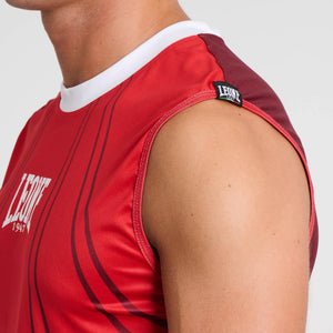 Leone 1947 AB995 WAKO Red Sleeveless T-shirt