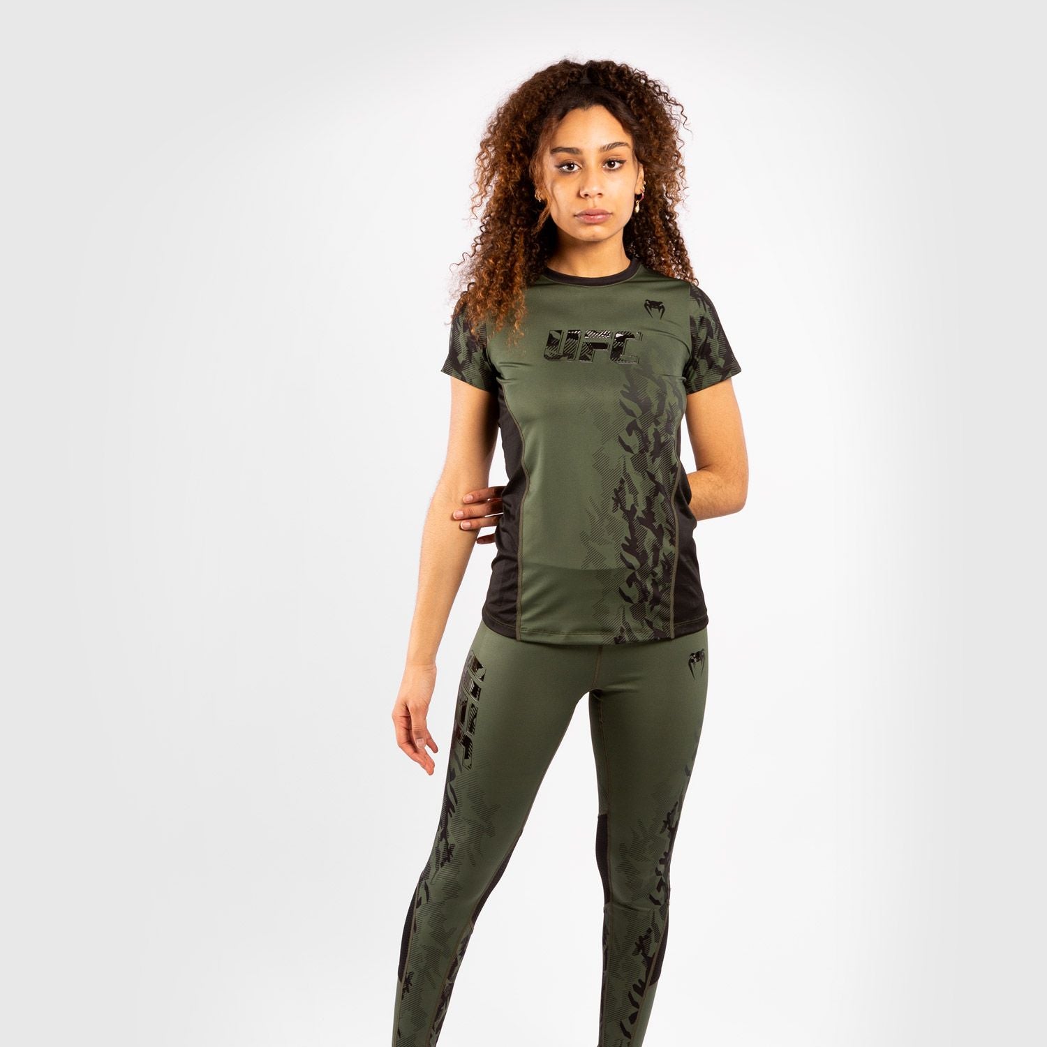 UFC Venum Authentic Fight Week Khaki ženske pajkice