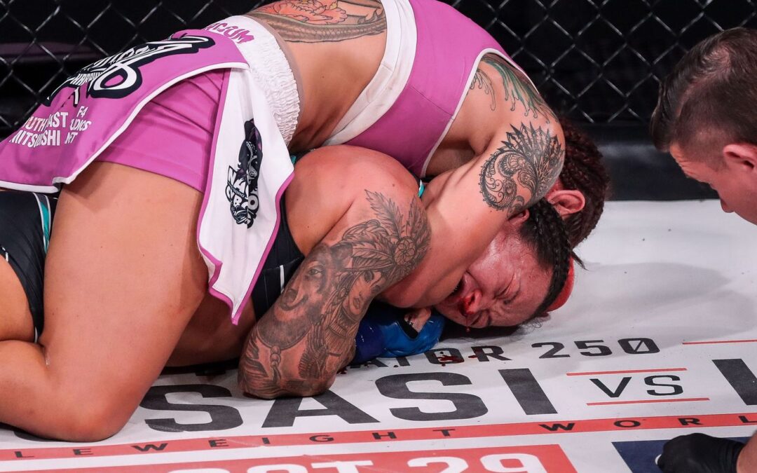 Bellator: Cris Cyborg prvič v karieri zmagala z davljenjem