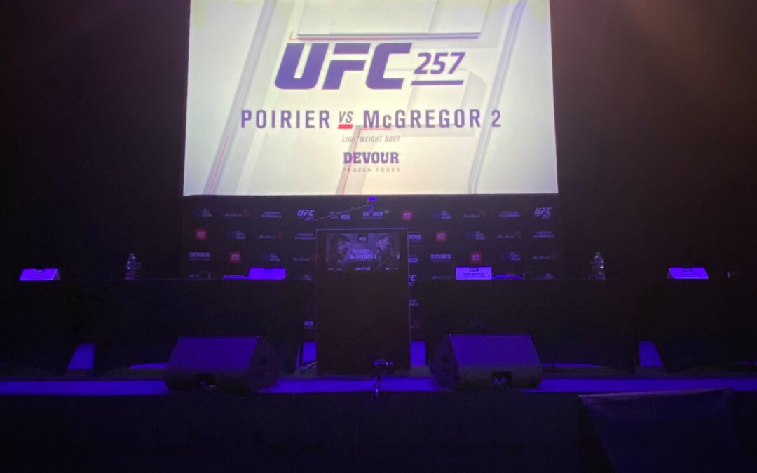 UFC 257: Tiskovna konferenca