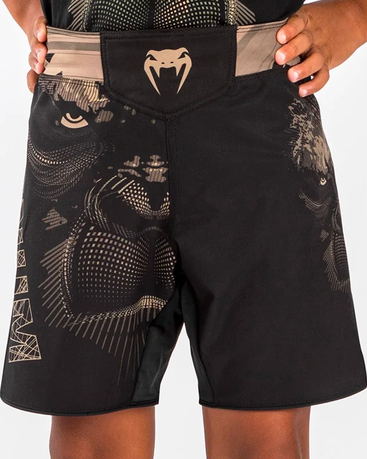 Venum Gorilla Jungle Black/Sand otroške hlačke za mma