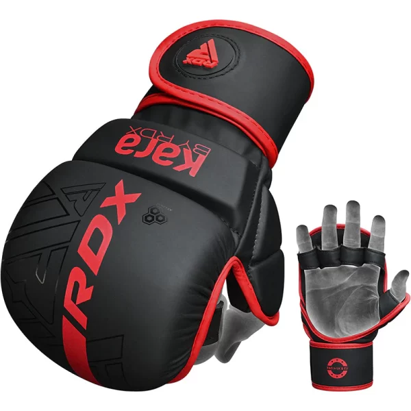RDX F6 Black/Red Mma rukavice za sparing