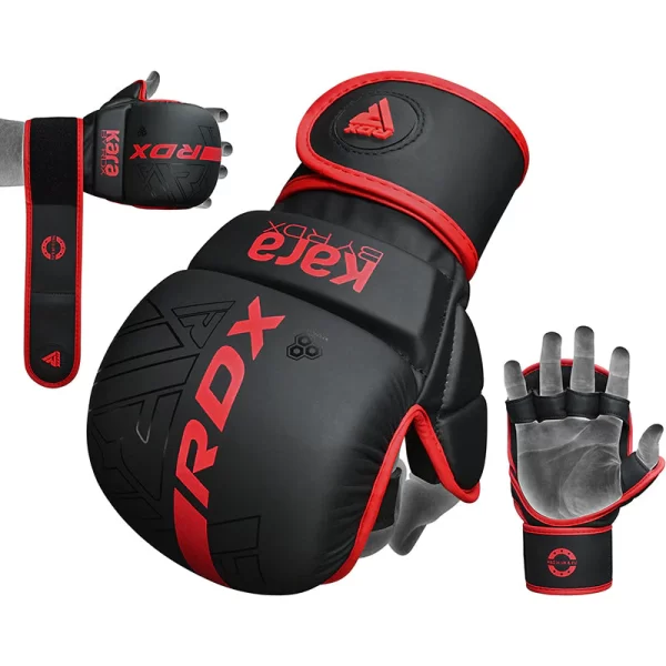 RDX F6 Black/Red Mma rukavice za sparing