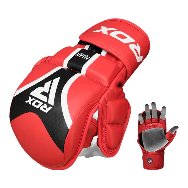 RDX T17 Shooter Aura Plus Red/Black Mma sparing rokavice