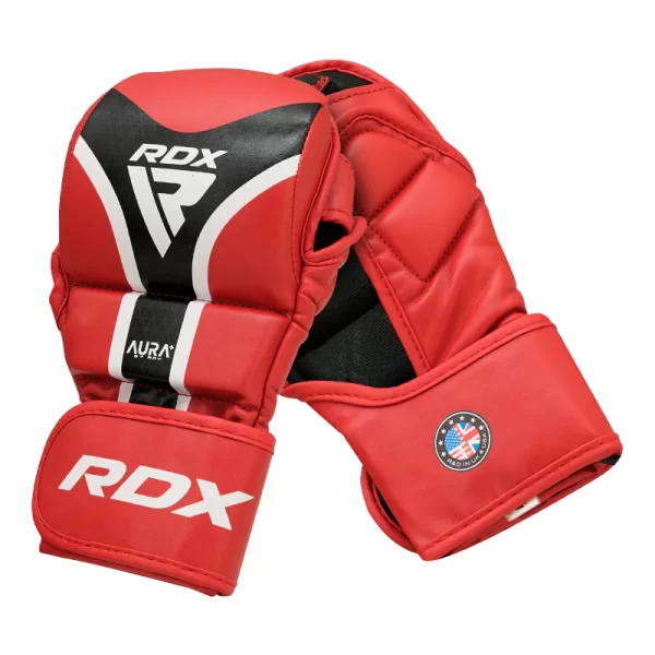 RDX T17 Shooter Aura Plus Red/Black Mma sparing rokavice