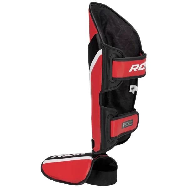 RDX Aura Plus T-17 Red/Black Ščitniki Za Golen In Nart