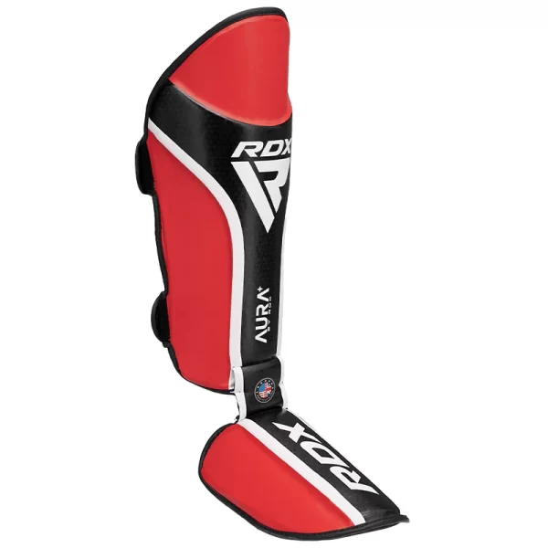 RDX Aura Plus T-17 Red/Black Ščitniki Za Golen In Nart