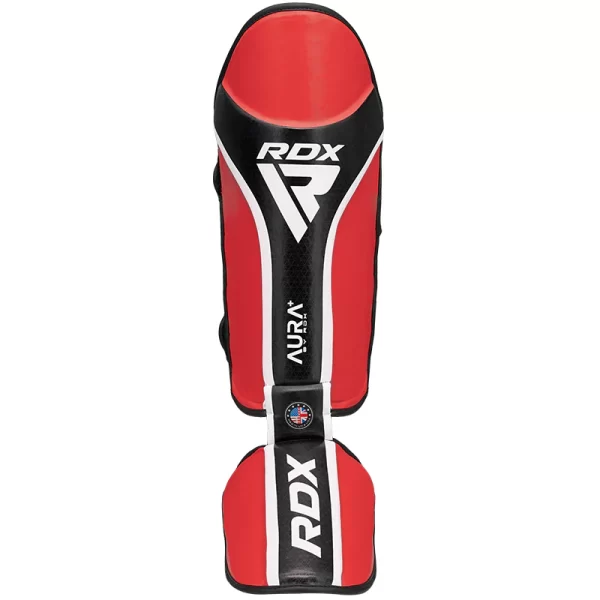 RDX Aura Plus T-17 Red/Black Ščitniki Za Golen In Nart