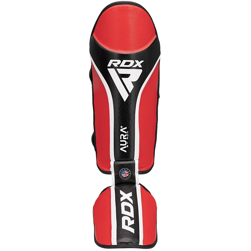 RDX Aura Plus T-17 Red/Black Ščitniki Za Golen In Nart