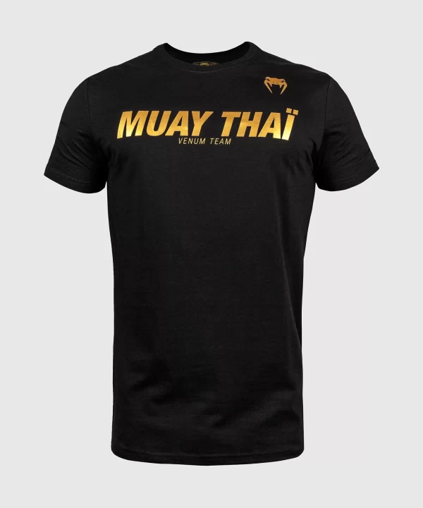 Venum Muay Thai VT Black/Gold muška majica
