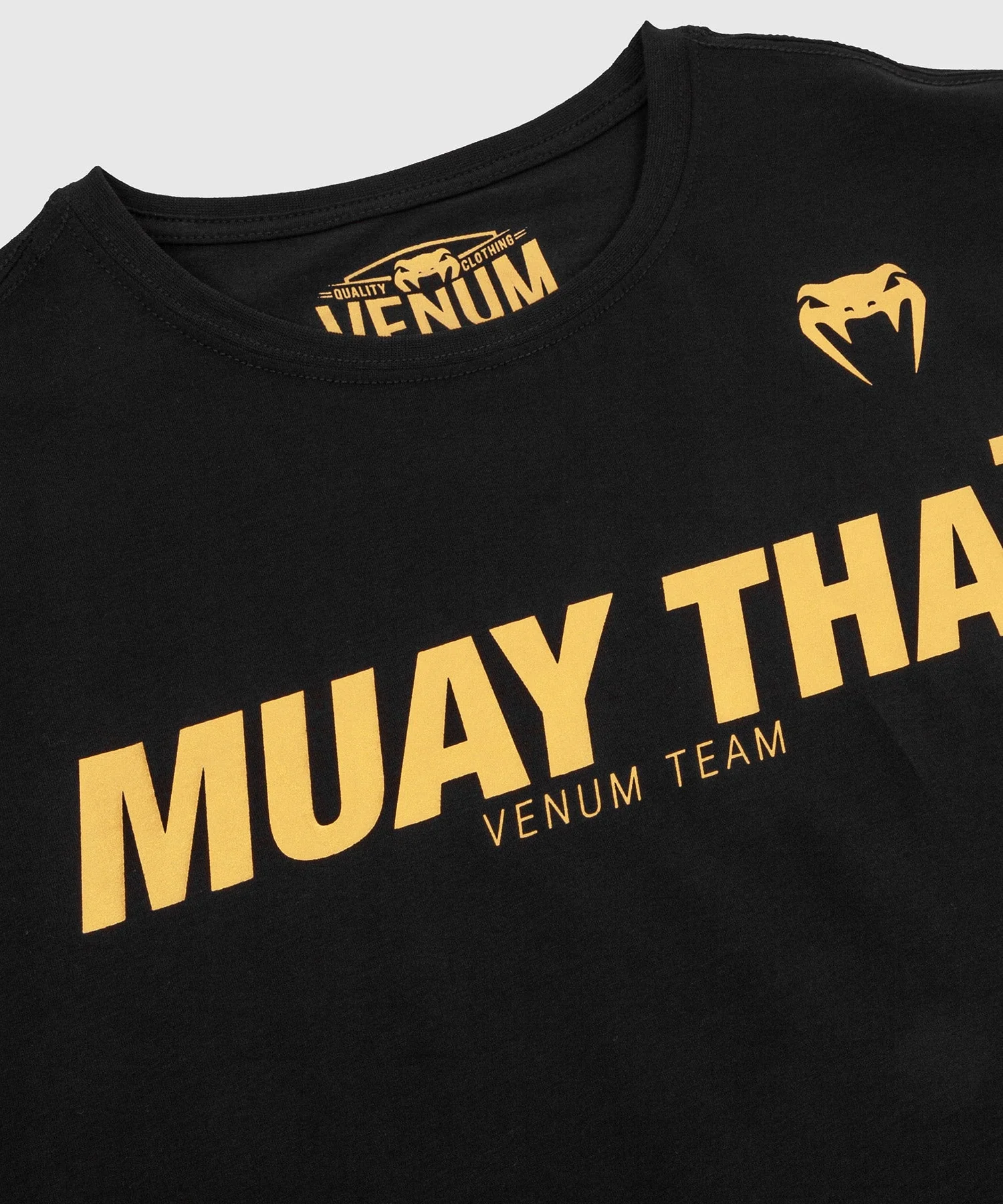 Venum Muay Thai VT Black/Gold muška majica