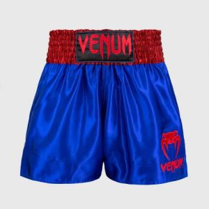 Venum Muay Thai Classic Navy Blue/red hlačke za tajski boks