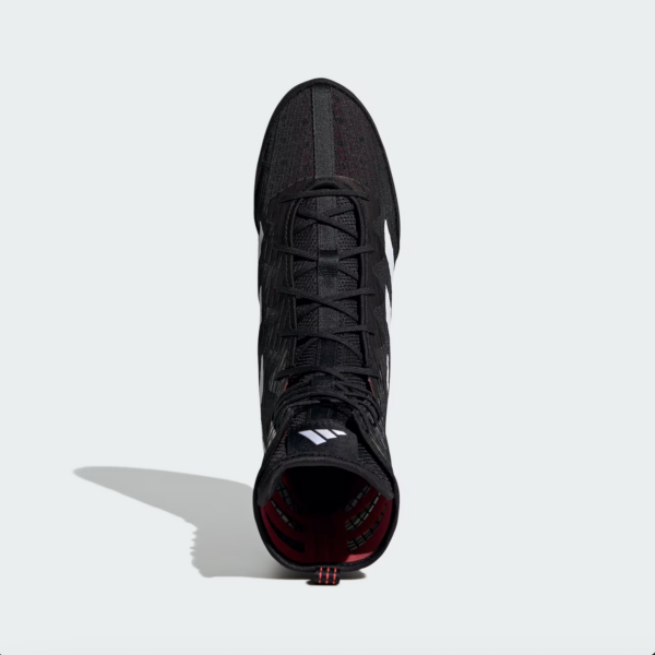 Adidas Box Hog 4 Black/White/Ruby boksačke cipele