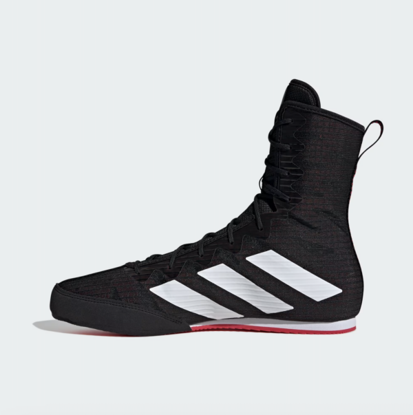 Adidas Box Hog 4 Black/White/Ruby boksačke cipele